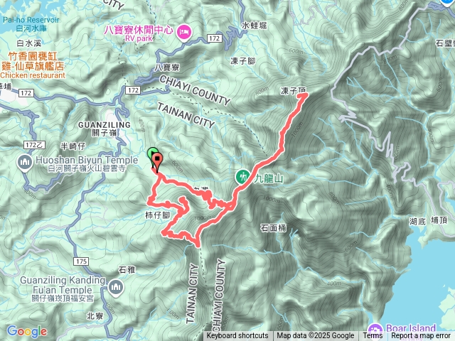 114.11.02.台南綠色長城縱走-大凍山山系東北段走-凍仔頂山預覽圖