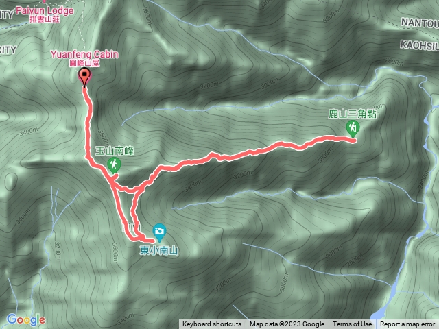 2023玉山後四峰三天D2：圓峰山屋～東小南山~鹿山～玉山南峰～圓峰山屋
