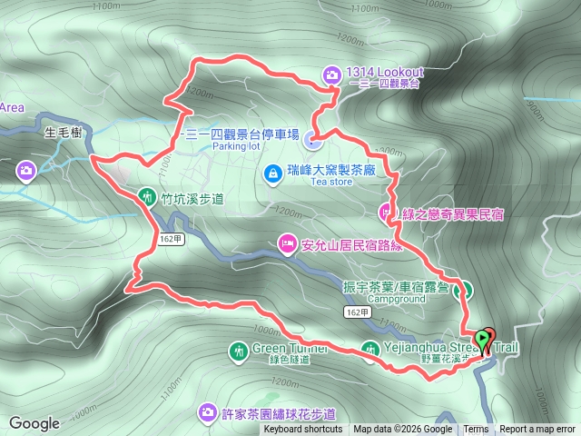 鼠眉毛+野薑花溪步道O型預覽圖