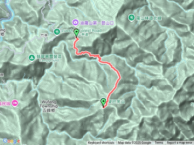 麥巴來（羅山林道南線登山口）預覽圖