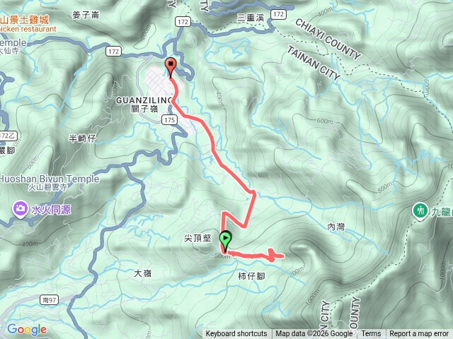 關子嶺雞籠山步道預覽圖