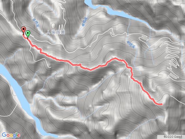 西巒大山-第二登山口