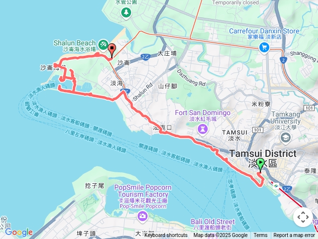 淡海捷運站-沙崙站