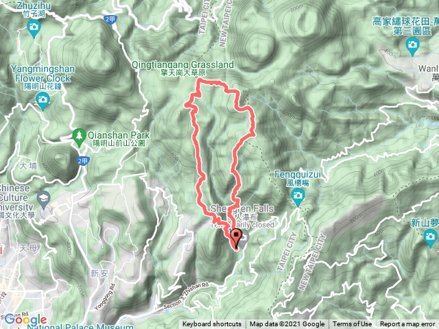 1101204大崎頭步道-內寮古道-擎天崗環狀步道-杏林山-荷蘭古道O型