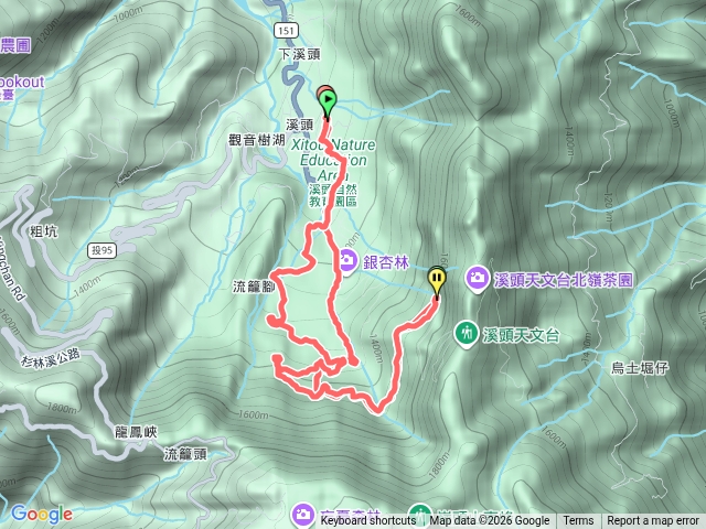 115.4.23溪頭鳳凰山步道