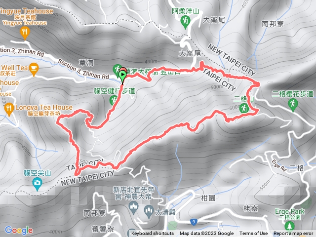 貓空圓山 二格山 O型