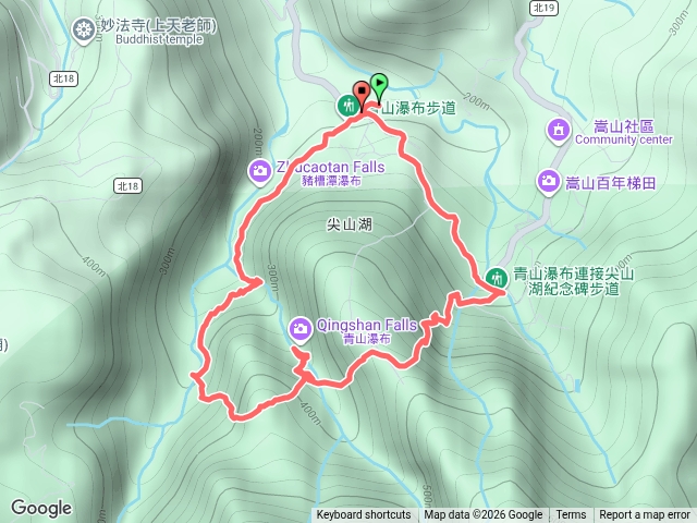 青山瀑布預覽圖