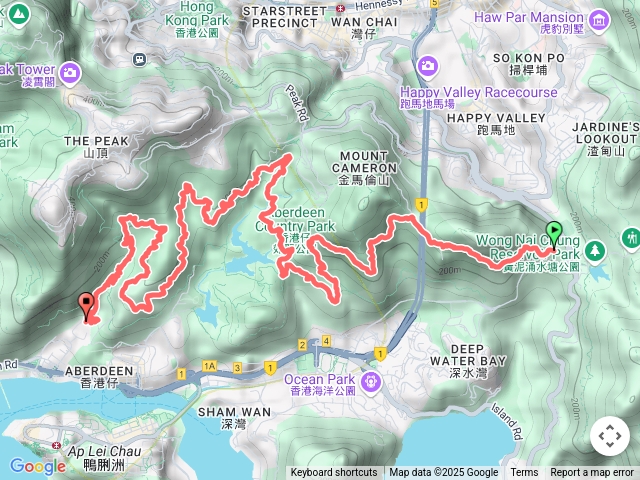 港島徑43段逆走預覽圖