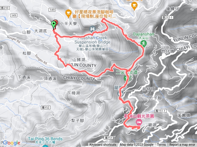 福華宮上大尖山