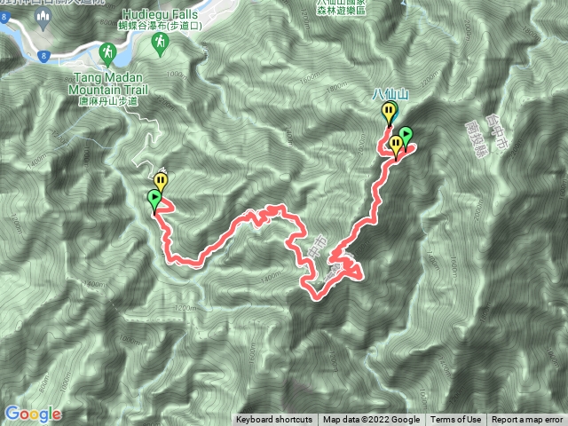 裡冷林道-八仙山單車攻頂