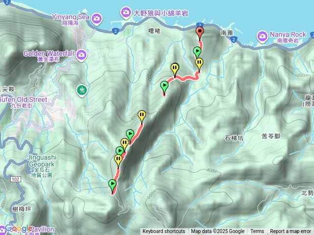 黃金五陵-劍龍陵逆走下切