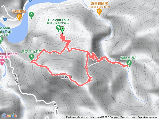 谷關七雄（唐麻丹山步道）