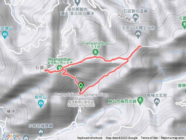 皇帝殿東、西峰 O 型
