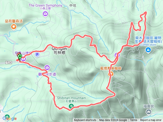 20241019竹東石壁潭山中坑山大板根8字型