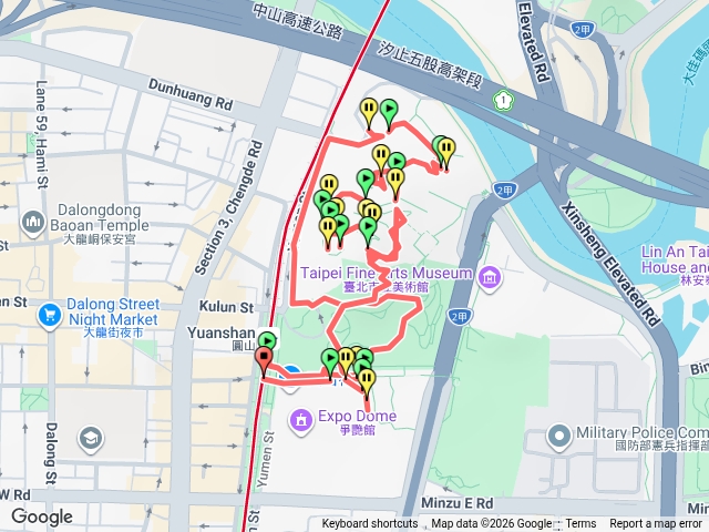 親訪開箱：隱身圓山都市的大龍峒山 (圓山) 三角點預覽圖
