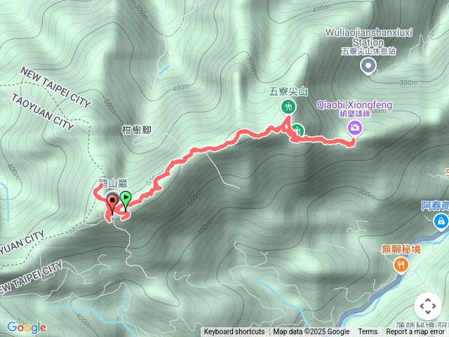 龍山巖步道-五寮尖