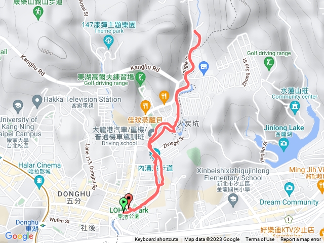 樂活公園～內溝溪步道