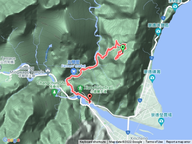 達道家砂卡礑到管理處