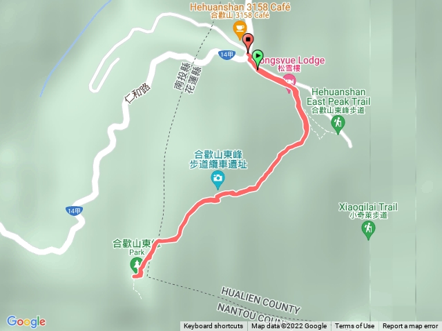 合歡東峰