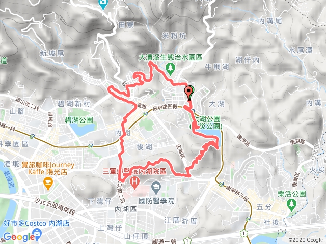 白鷺鷥山灣仔山碧湖步道環走