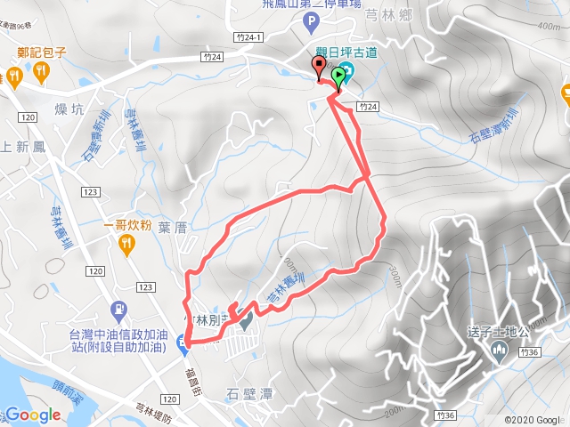 石壁潭O行路線
