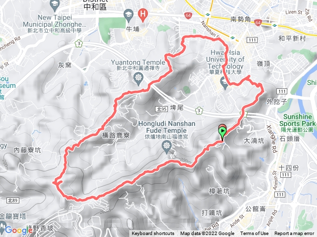 南勢角山-牛埔頭山-外南勢角山