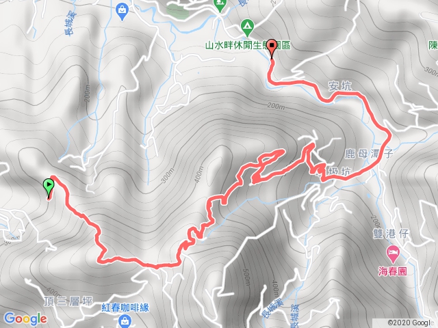 2020 08 16 三峽安坑 大厝坑山兩路會師 下午續走 麒麟山 竹崙山 (未竟)