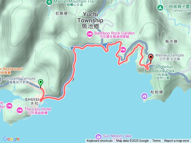 日月潭環潭步道