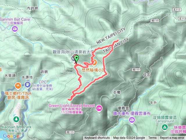 2024-03-03 三峽觀音洞~金平山+南峰~牌子山櫻花坡O繞預覽圖