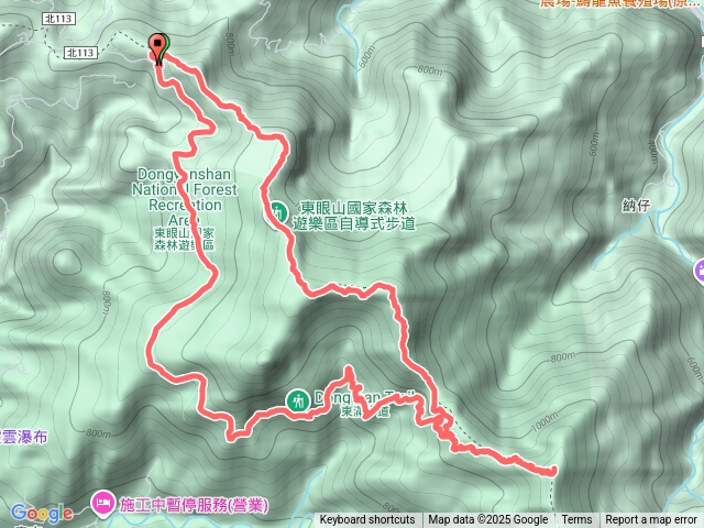志繼山+東眼山+拉卡山