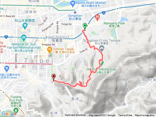 虎山獅山象山連走