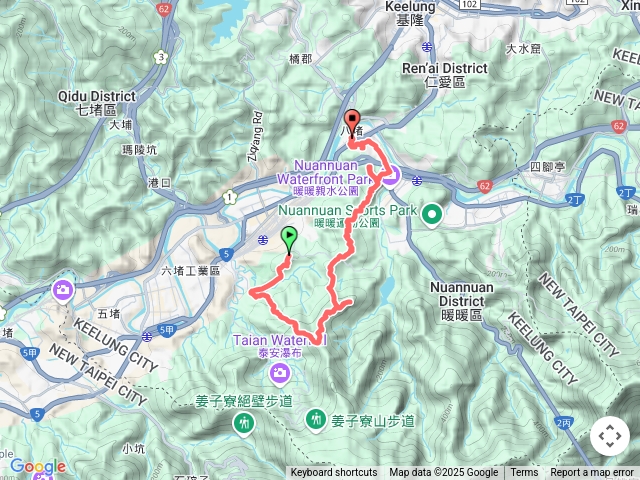 七上八下九連峰