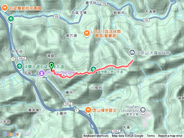 2025微笑山線：【二格山系】皇帝殿稜線段