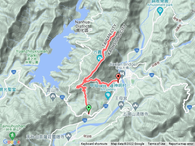 吳酒桶頭山南峰(紫霞山)、吳酒桶頭山(六義山)、上四社寮山-南瀛百岳