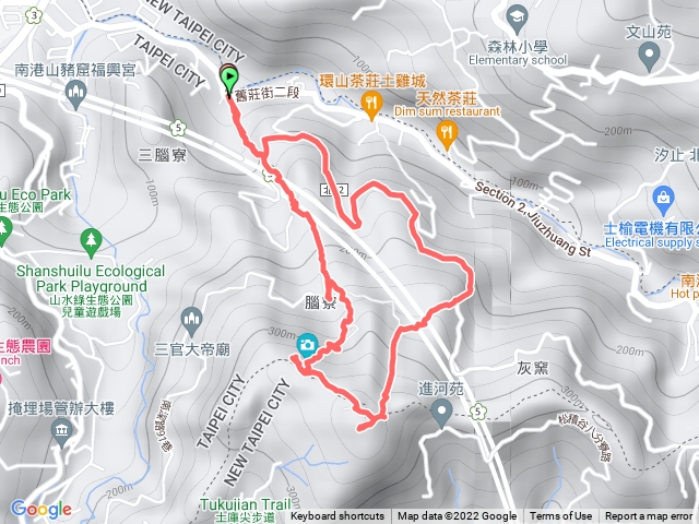 土庫岳O形（導航：萬景茶莊）