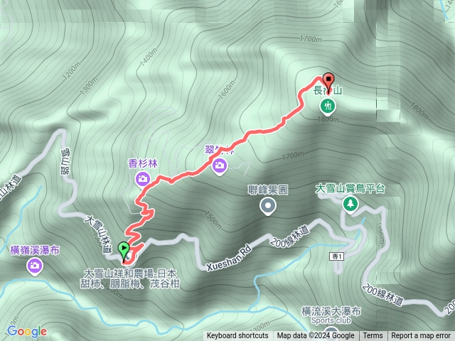 山頂鳥40周年會員大縱走長壽山(肥崠山)山徑202408290828