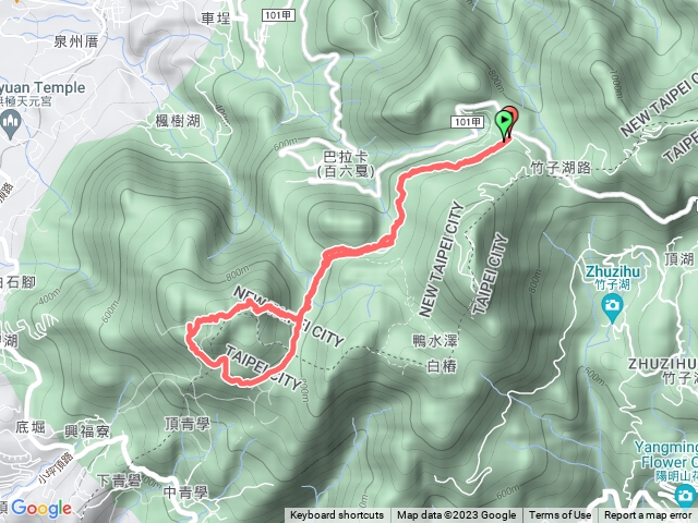 二子坪 面天山 向天山環狀步道