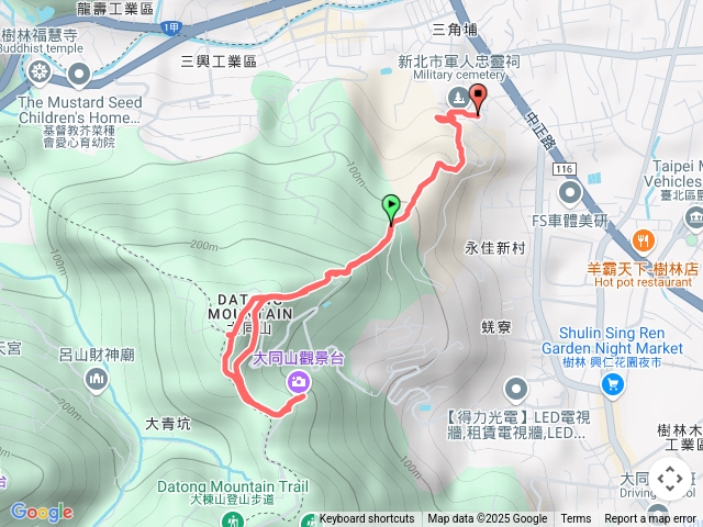 三角埔頂山大同山