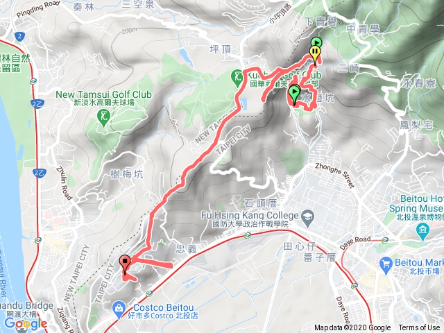 貴子坑到藝術大學