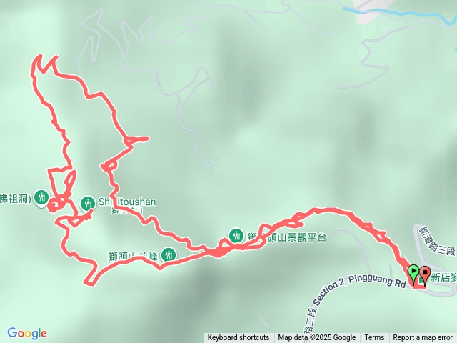 新店獅仔頭山登山步道