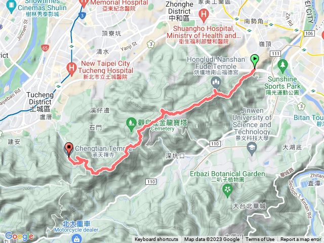 南勢角 天上山縱走 承天禪寺