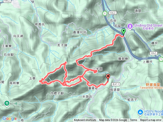 1150224筆架山三上三下外偲腳山預覽圖
