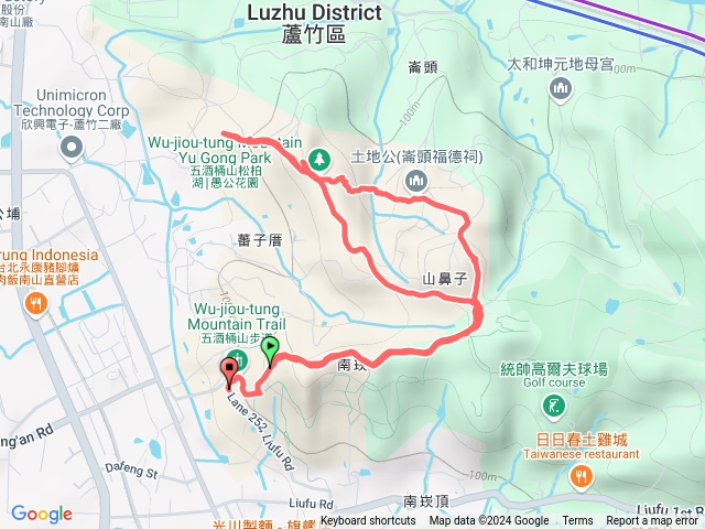 五酒桶山登山步道