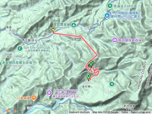 馬武督山到馬武督西南峰
