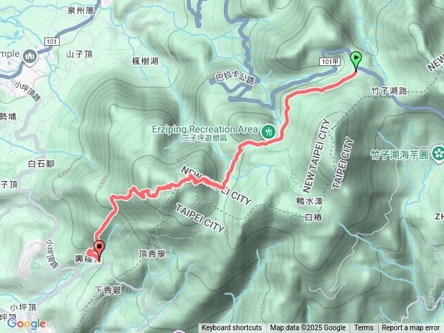 二子坪-興福寮登山口
