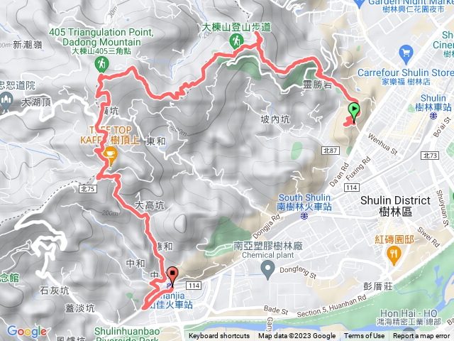 20230220大同山-青龍嶺-大棟山-山佳車站