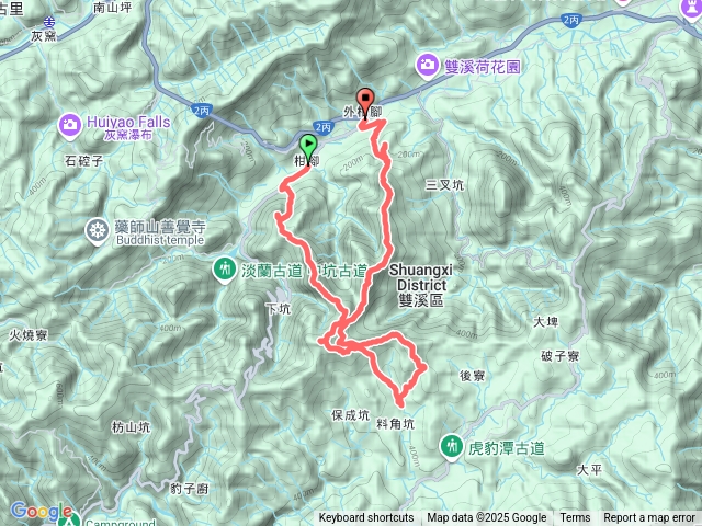 20250705雙溪上坑口上平水下四柑連走