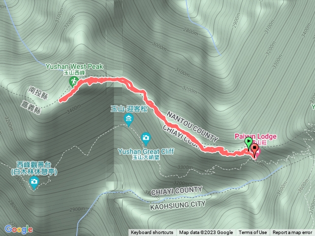 230314玉山西峰&神社