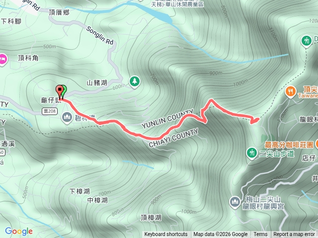 古坑二尖山4-2步道