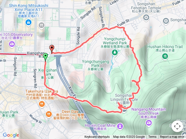 四獸山（象山站來回）